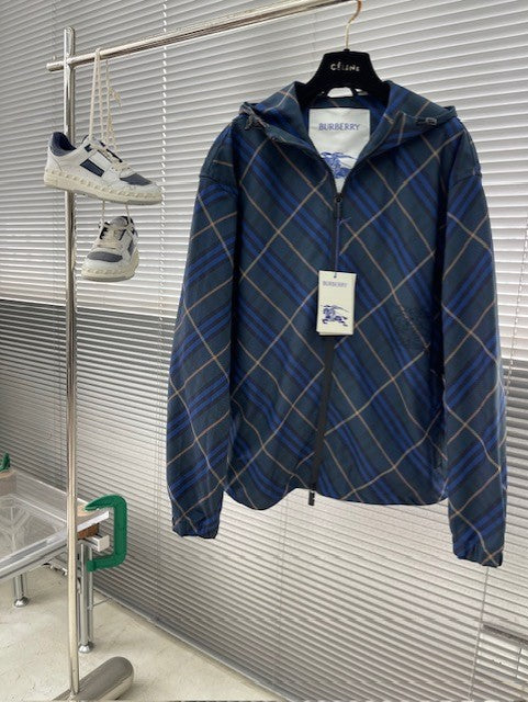 Burberry Windbreaker Blue